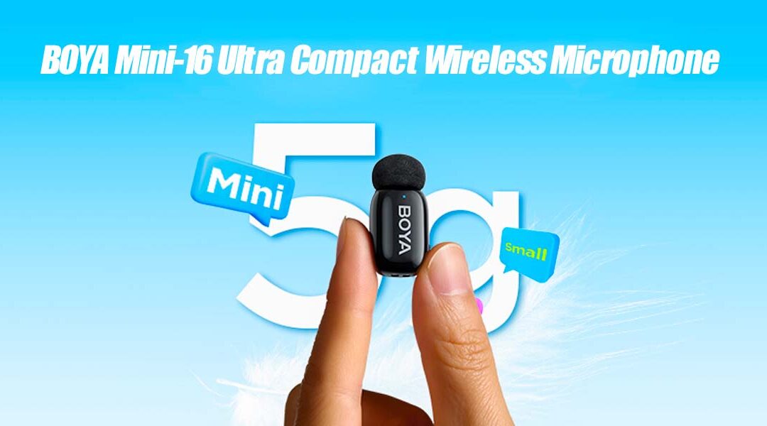 Boya Mini-16 Wireless Ultra-Compact Microphone